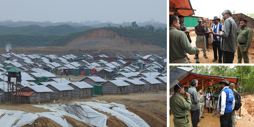 A fact finding mission to the Rohingya refugee camp in Bangladesh will help ease issues for the indigenous elephant population displaced by the migration